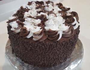 chocolate vanilla swirl cake