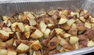 garlic parmesan roasted red potatoes